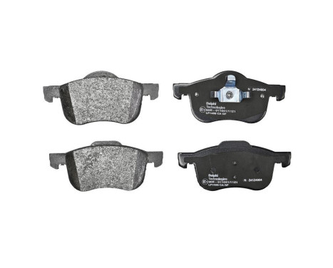 Brake Pad Set, disc brake LP1458 Delphi, Image 3