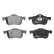 Brake Pad Set, disc brake LP1458 Delphi, Thumbnail 3