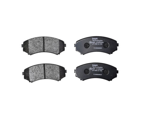 Brake Pad Set, disc brake LP1462 Delphi, Image 3