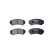Brake Pad Set, disc brake LP1462 Delphi, Thumbnail 2