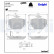 Brake Pad Set, disc brake LP1465 Delphi, Thumbnail 3