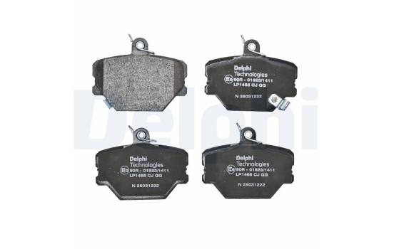 Brake Pad Set, disc brake LP1465 Delphi, Image 2