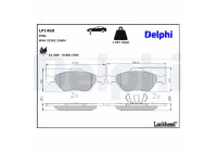 Brake Pad Set, disc brake LP1469 Delphi
