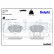 Brake Pad Set, disc brake LP1469 Delphi, Thumbnail 4