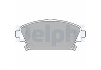 Brake Pad Set, disc brake LP1503 Delphi