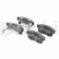 Brake Pad Set, disc brake LP1507 Delphi