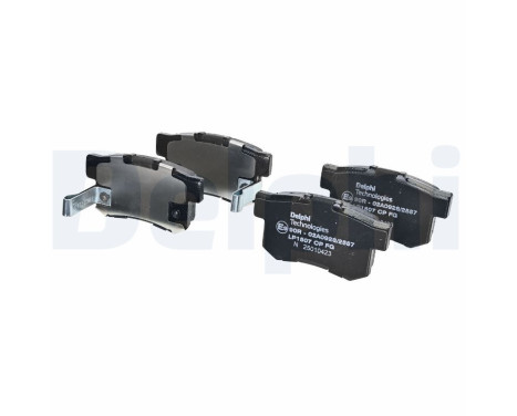 Brake Pad Set, disc brake LP1507 Delphi, Image 2