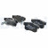 Brake Pad Set, disc brake LP1507 Delphi, Thumbnail 2
