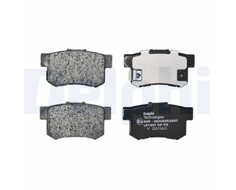 Brake Pad Set, disc brake LP1507 Delphi, Image 3