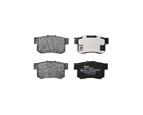 Brake Pad Set, disc brake LP1507 Delphi, Image 2