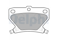 Brake Pad Set, disc brake LP1513 Delphi