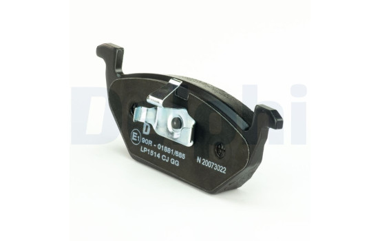 Brake Pad Set, disc brake LP1514 Delphi, Image 2