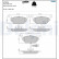Brake Pad Set, disc brake LP1514 Delphi, Thumbnail 5