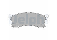 Brake Pad Set, disc brake LP1518 Delphi