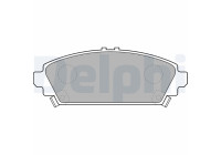 Brake Pad Set, disc brake LP1526 Delphi