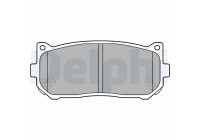 Brake Pad Set, disc brake LP1528 Delphi