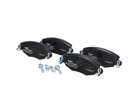 Brake Pad Set, disc brake LP1533 Delphi, Image 2