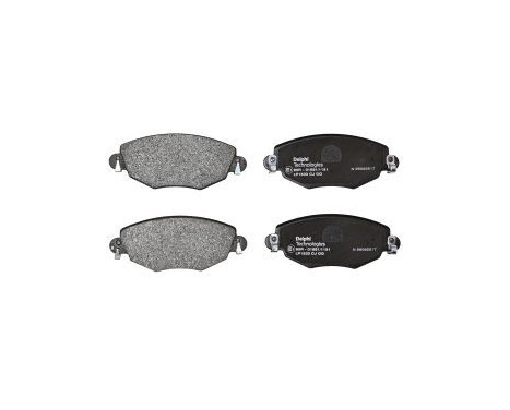 Brake Pad Set, disc brake LP1533 Delphi, Image 2