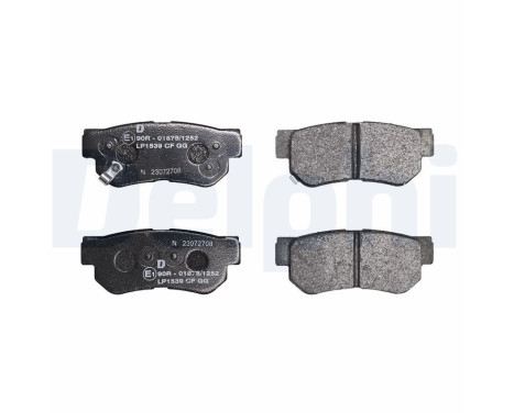 Brake Pad Set, disc brake LP1539 Delphi, Image 2