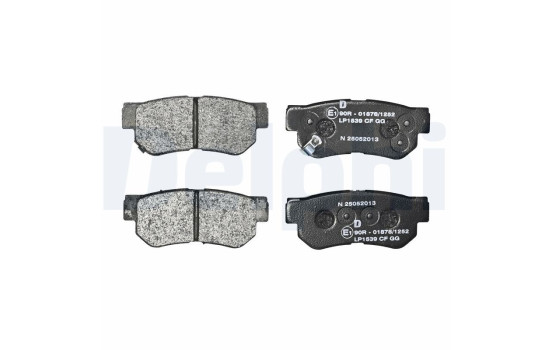 Brake Pad Set, disc brake LP1539 Delphi, Image 2