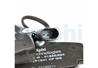 Brake Pad Set, disc brake LP1541 Delphi