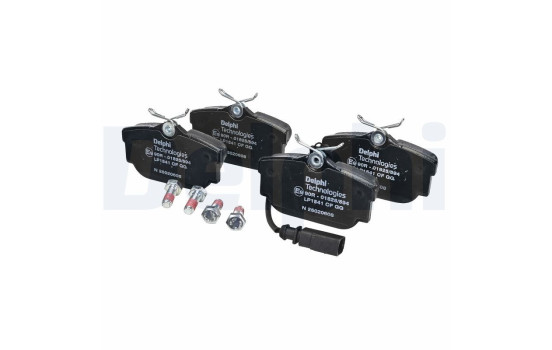 Brake Pad Set, disc brake LP1541 Delphi, Image 2
