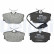 Brake Pad Set, disc brake LP1541 Delphi, Thumbnail 3