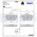 Brake Pad Set, disc brake LP1541 Delphi, Thumbnail 4