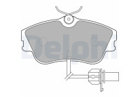 Brake Pad Set, disc brake LP1542 Delphi