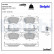 Brake Pad Set, disc brake LP1553 Delphi, Thumbnail 3