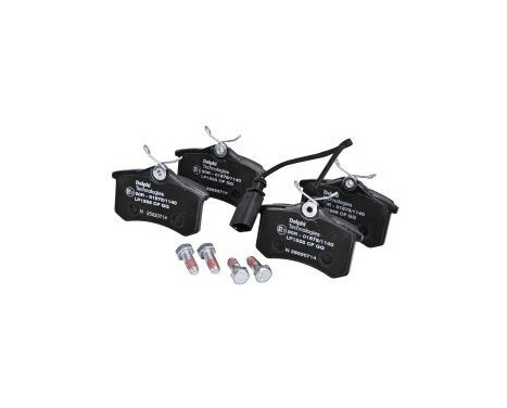 Brake Pad Set, disc brake LP1556 Delphi