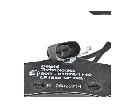 Brake Pad Set, disc brake LP1556 Delphi, Image 3