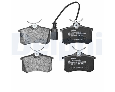 Brake Pad Set, disc brake LP1556 Delphi, Image 2