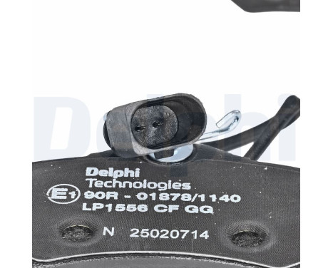 Brake Pad Set, disc brake LP1556 Delphi, Image 3
