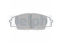 Brake Pad Set, disc brake LP1559 Delphi