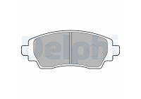 Brake Pad Set, disc brake LP1560 Delphi