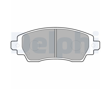 Brake Pad Set, disc brake LP1560 Delphi