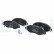 Brake Pad Set, disc brake LP1582 Delphi, Thumbnail 2