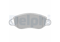 Brake Pad Set, disc brake LP1583 Delphi