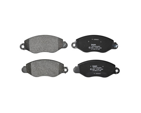 Brake Pad Set, disc brake LP1583 Delphi, Image 3
