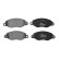 Brake Pad Set, disc brake LP1583 Delphi, Thumbnail 3
