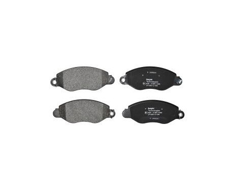Brake Pad Set, disc brake LP1583 Delphi, Image 2