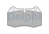 Brake Pad Set, disc brake LP1584 Delphi