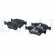 Brake Pad Set, disc brake LP1588 Delphi