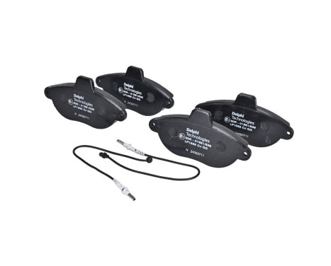 Brake Pad Set, disc brake LP1592 Delphi, Image 2