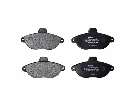 Brake Pad Set, disc brake LP1592 Delphi, Image 3