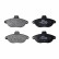 Brake Pad Set, disc brake LP1592 Delphi, Thumbnail 3