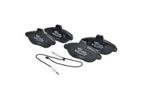 Brake Pad Set, disc brake LP1592 Delphi