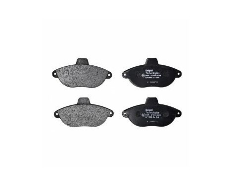 Brake Pad Set, disc brake LP1592 Delphi, Image 2