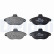 Brake Pad Set, disc brake LP1592 Delphi, Thumbnail 2